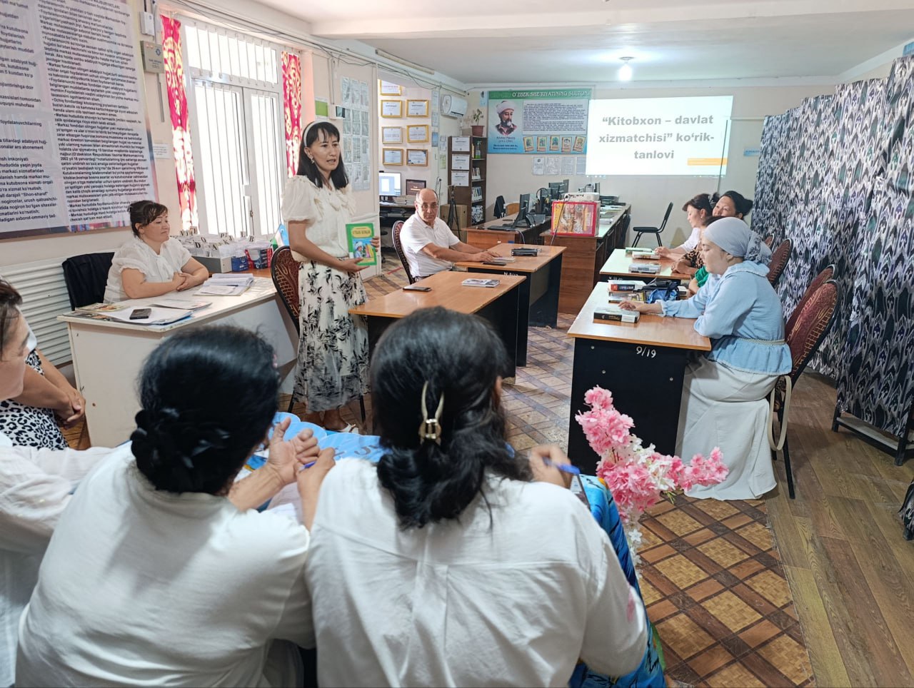 "Kitobxon-davlat xizmatchisi" ko‘rik tanlov